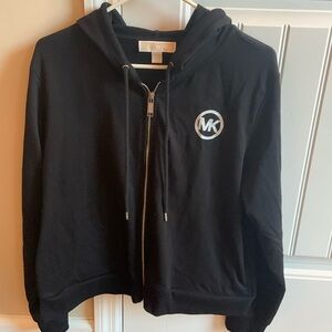 Micheal Kors zip up sweat shirt
